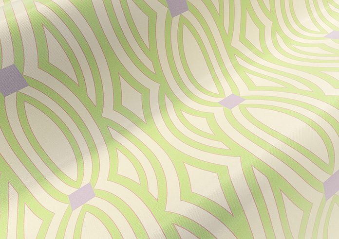 Opulent Scallop, Pistachio - Twist&Fit Roman Blind - Image 4